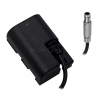 TILTA Canon LP-E6 Dummy Battery to 3-pin Fischer Cable