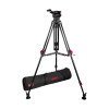 Cartoni Focus 10 Fluid Head with Red Lock Tripod System (100mm Ball)
