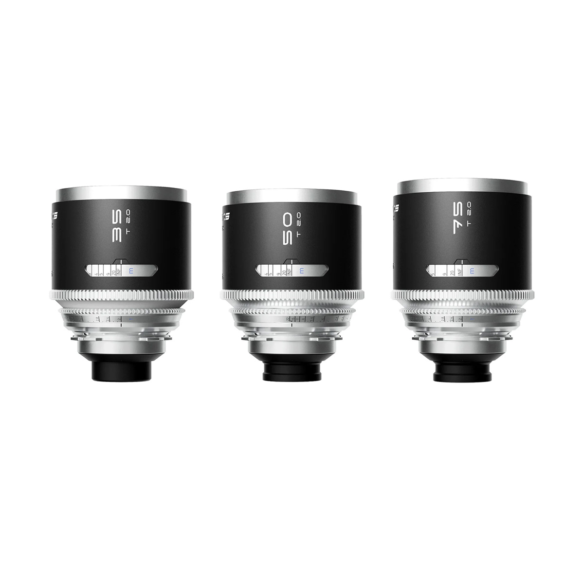BLAZAR LENS MANTIS 1.33x Anamorphic 25/50/75mm 3-Lens Set