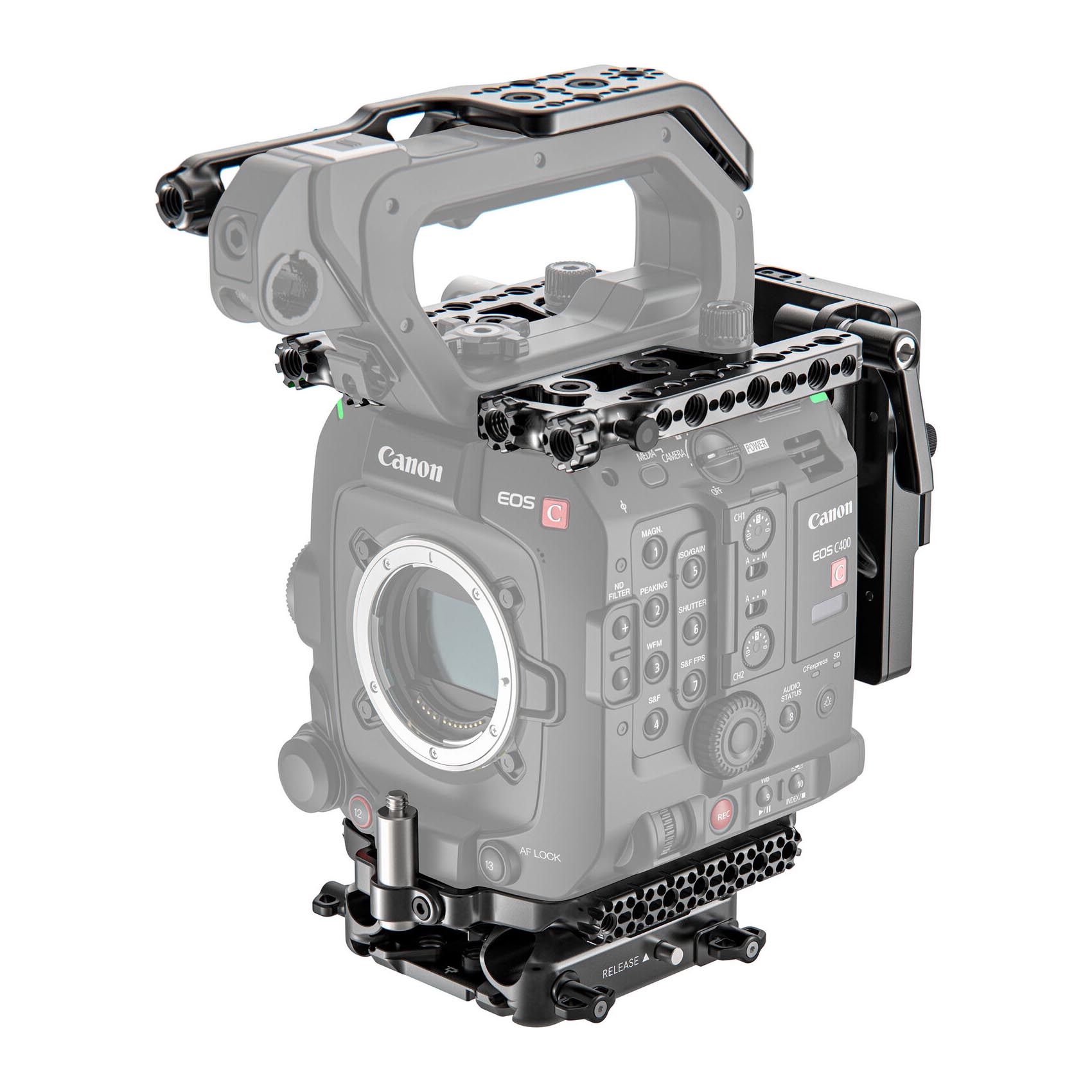 Wooden Camera Core Accessory System for Canon EOS C400 (VM)