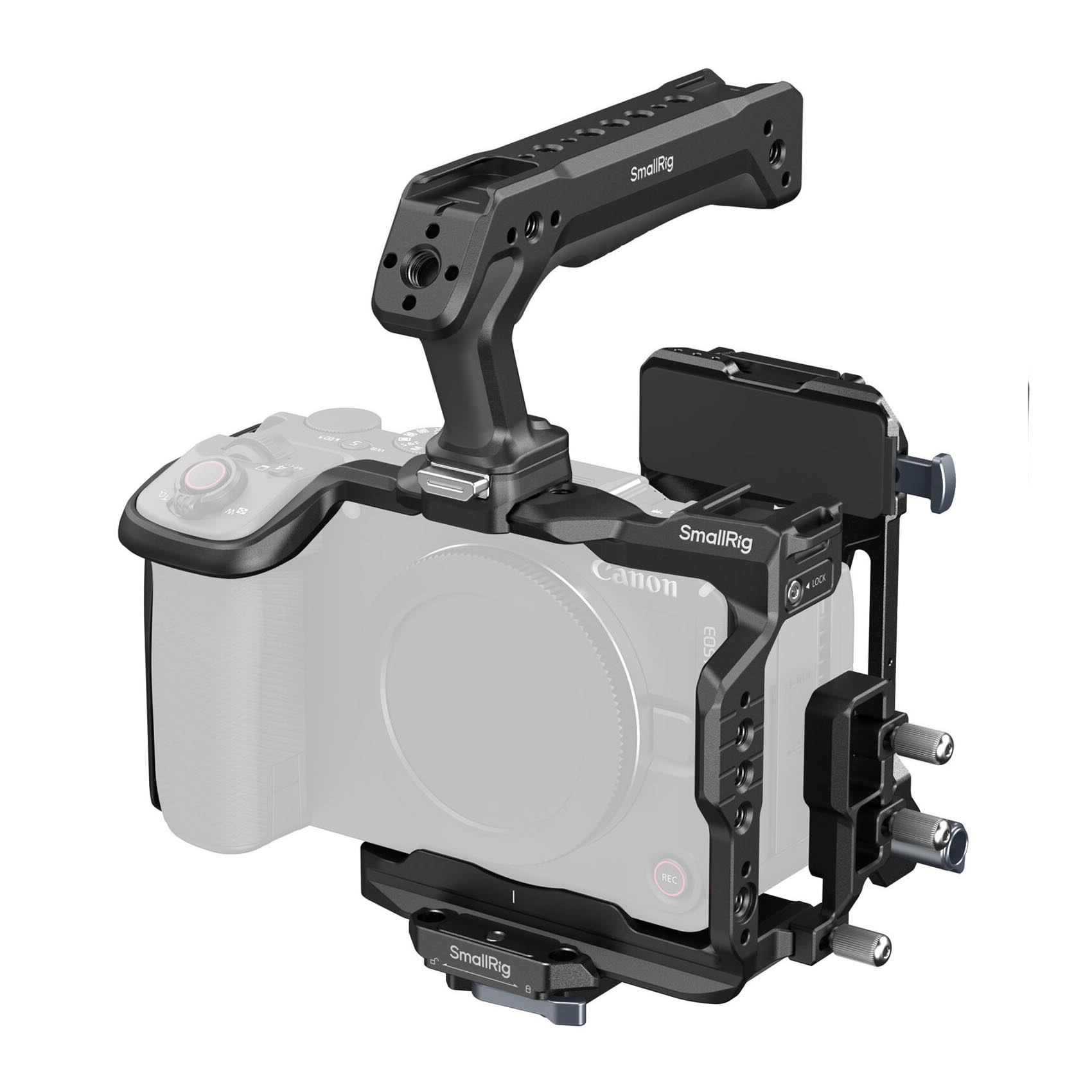 SmallRig HawkLock Quick Release Cage V-Mount Plate Kit for Canon EOS R6 V – 6381