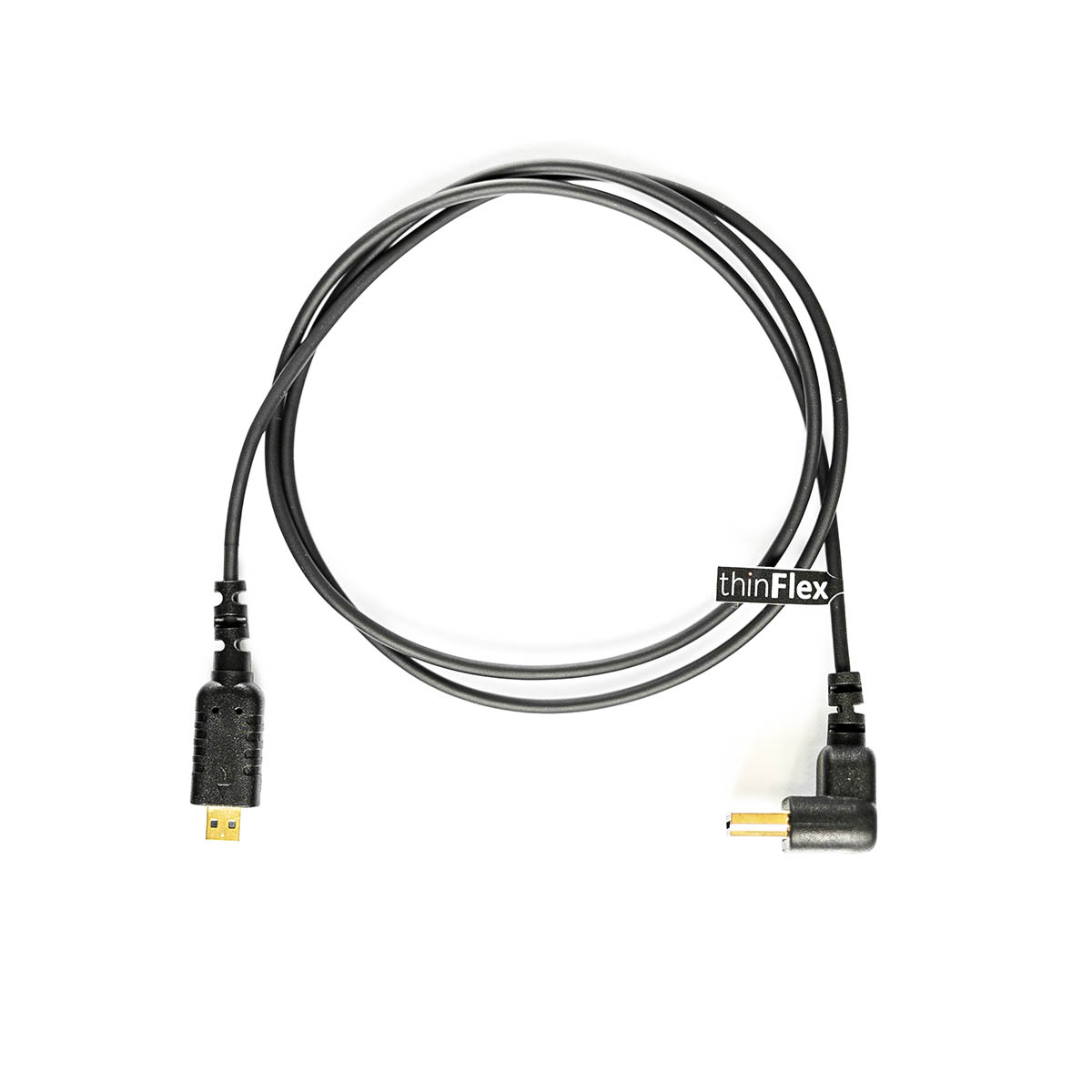 thinFlex Right Angle HDMI to Micro-HDMI – 4K60p HDMI Kabel 80cm