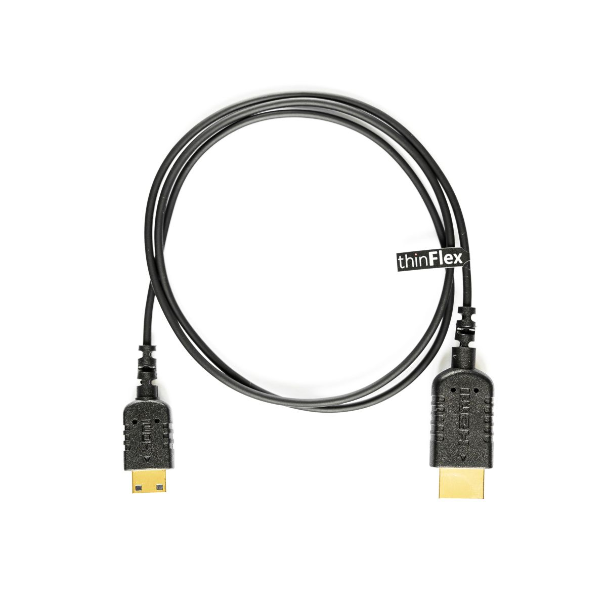 thinFlex Mini-HDMI to HDMI – 4K60p HDMI Kabel 80cm