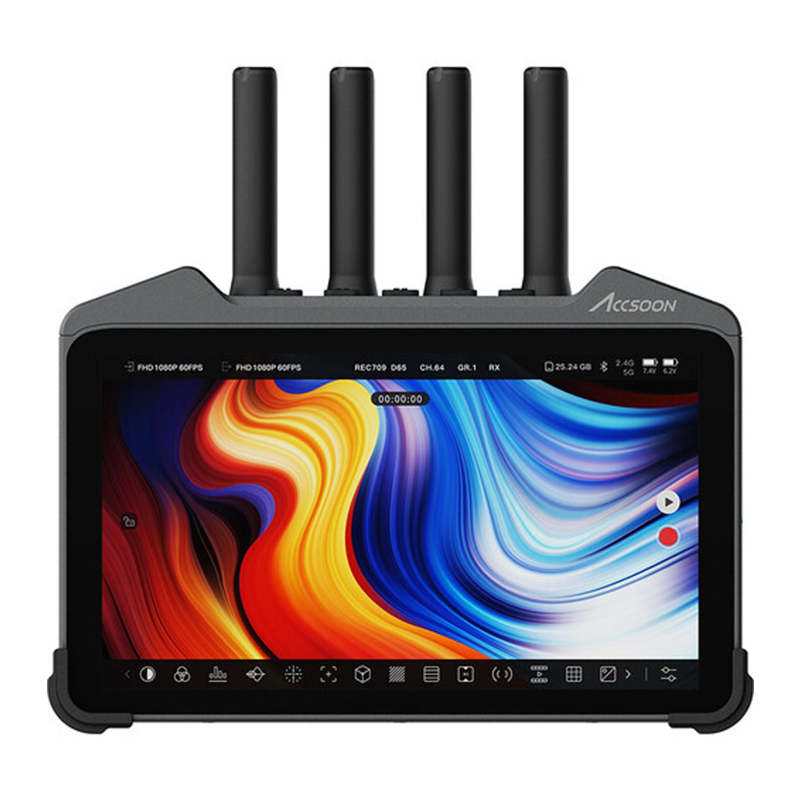 Accsoon CineView M7 Pro 7″ Recording Monitor with Wireless Transmitter/Receiver