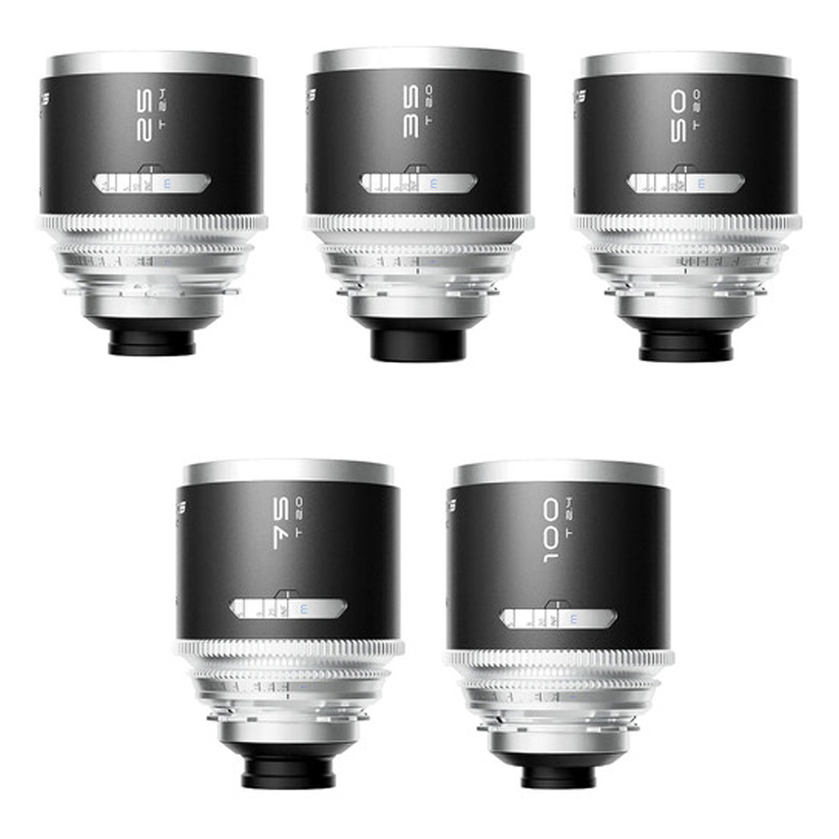 BLAZAR LENS MANTIS 1.33x Anamorphic 5-Lens Set