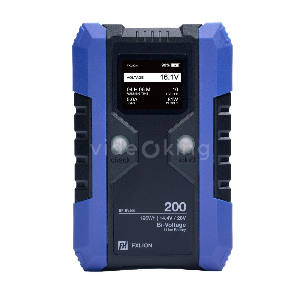 FXLION Bi-Voltage V-Mount Battery 200Wh