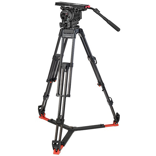 OConnor 2560 Head & 60L Mitchell Tripod with Floor Spreader
