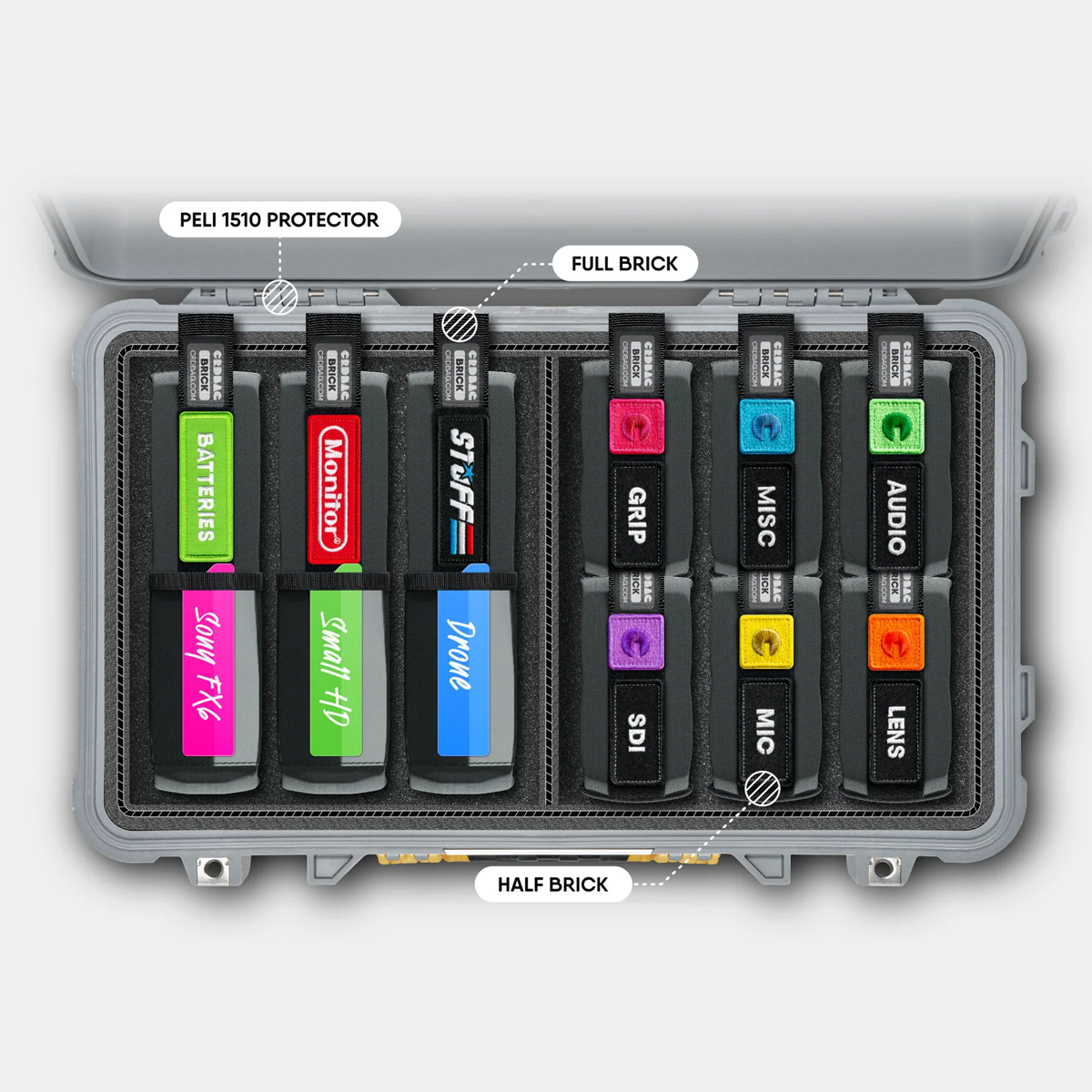 CRDBAG BRICK Organizer Kit – 3er Pack_3