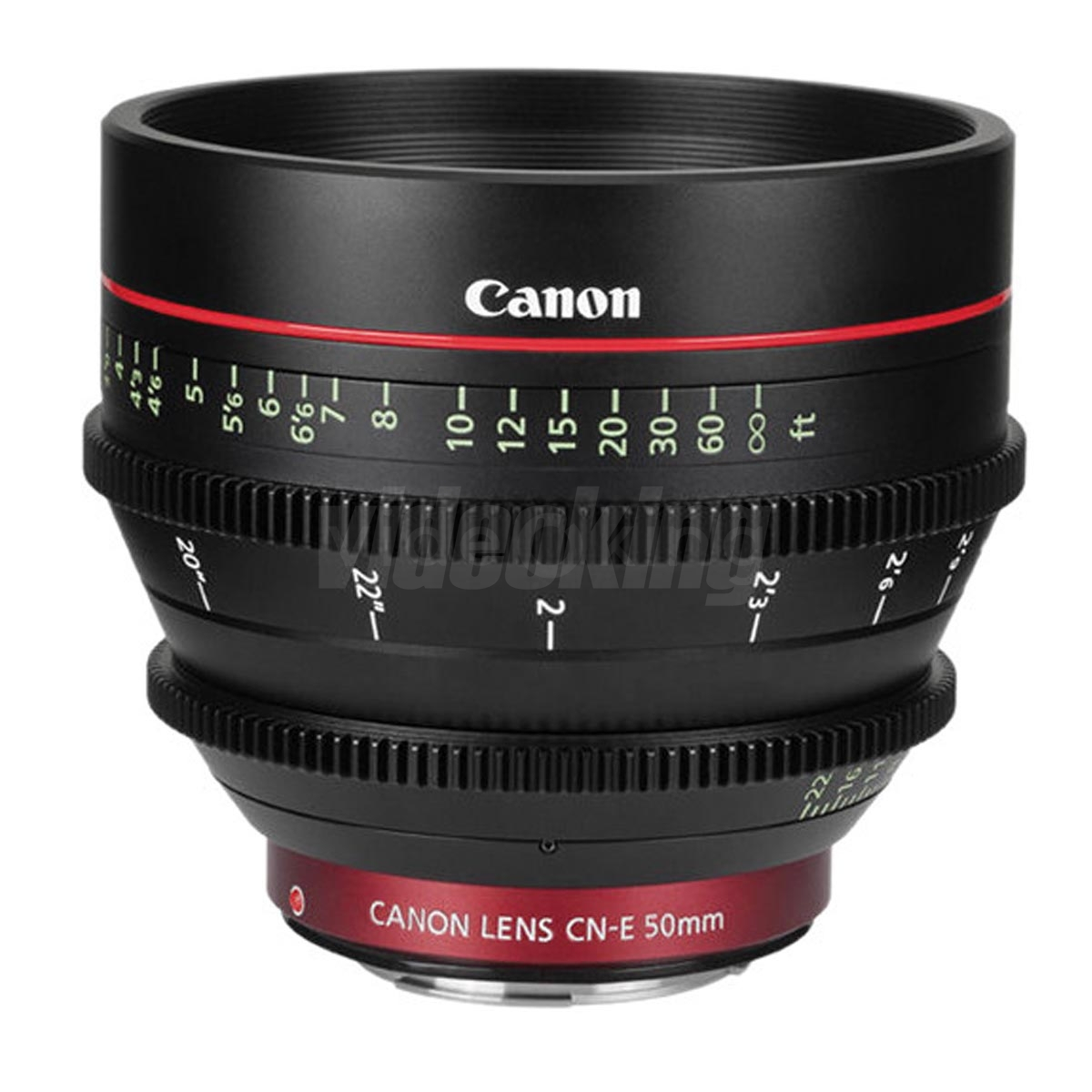 Canon CN-E 50mm T1.3 L F Cinema Prime Lens (EF Mount)