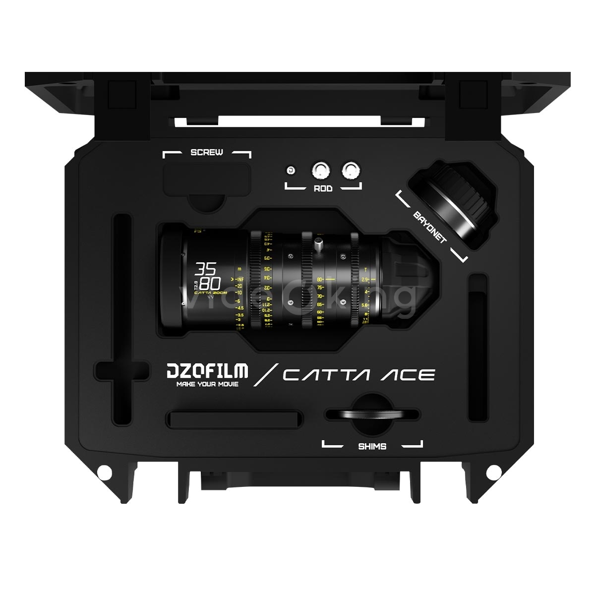 DZOFILM Catta ACE FF Zoom 35-80MM T2.9 Black (PL+EF Mount)