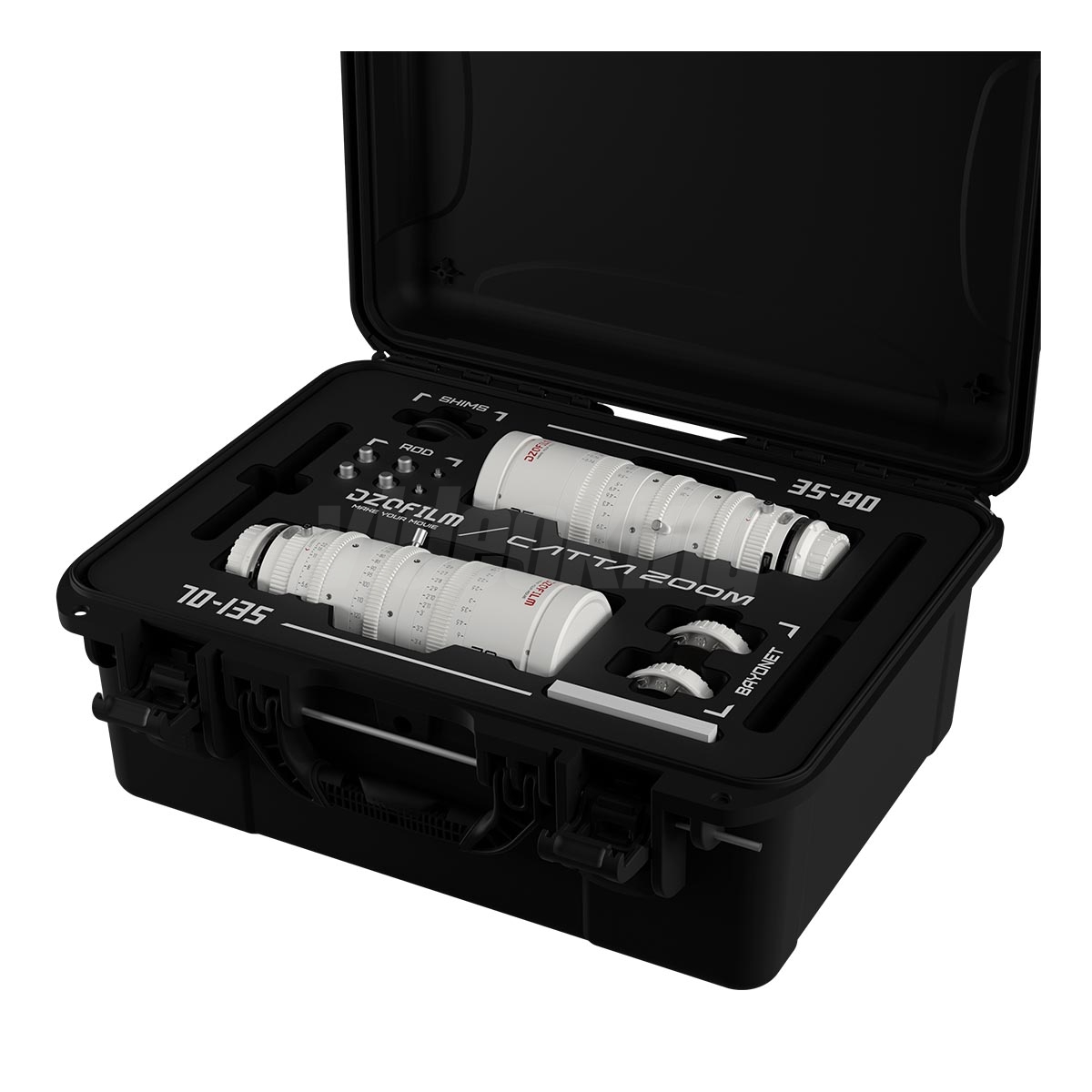 DZOFILM Catta FF Zoom Bundle White E Mount-1