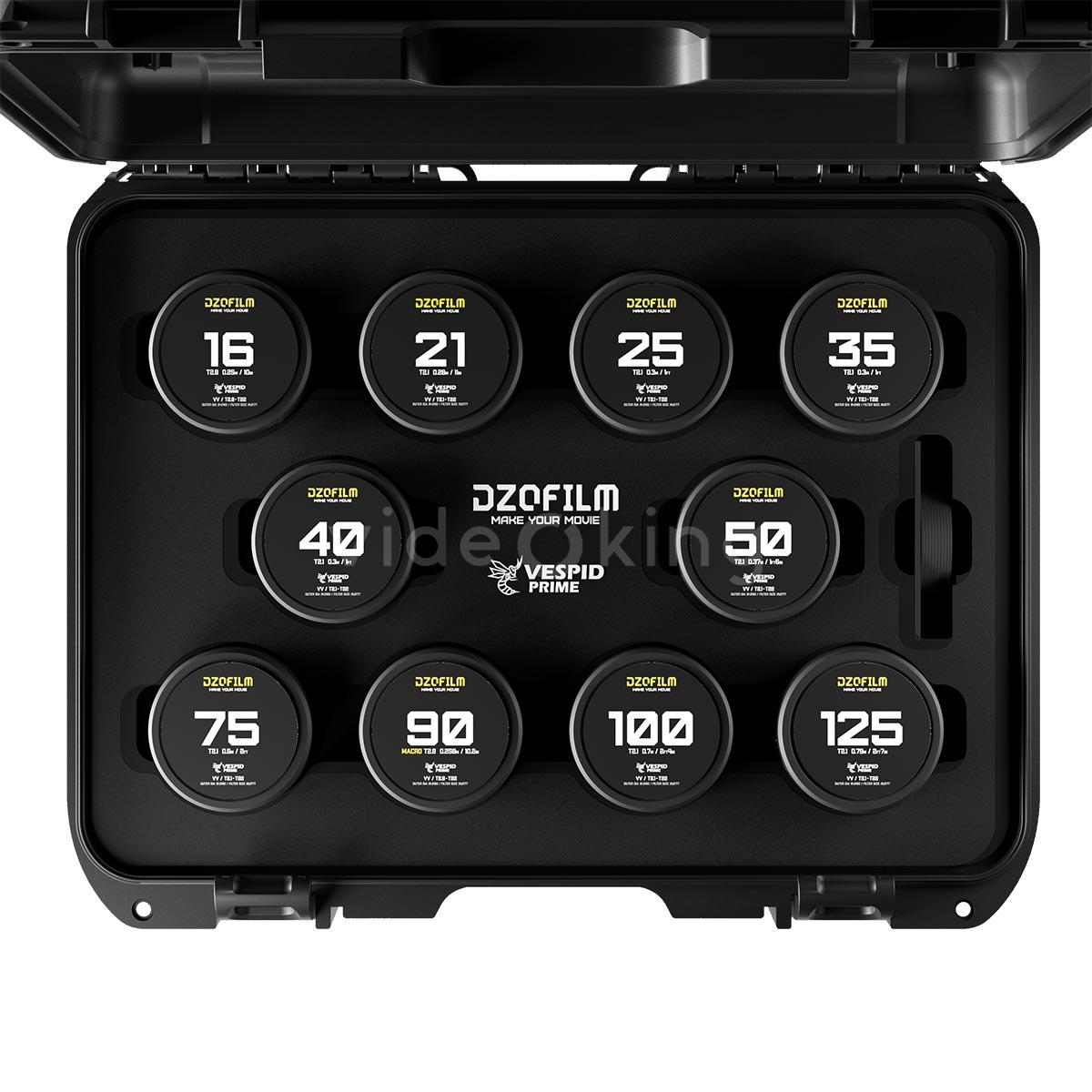 DZOfilm VESPID Prime 10-Lens Kit (PL+EF Mount)