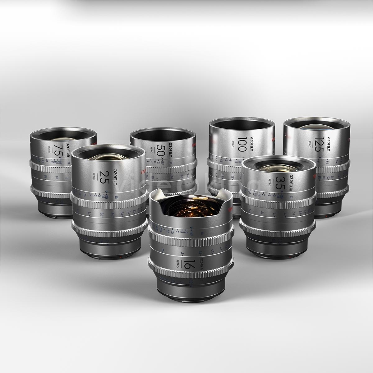 DZOFILM Vespid Retro 7-lens Kit with Hardcase (PL+EF Mount)