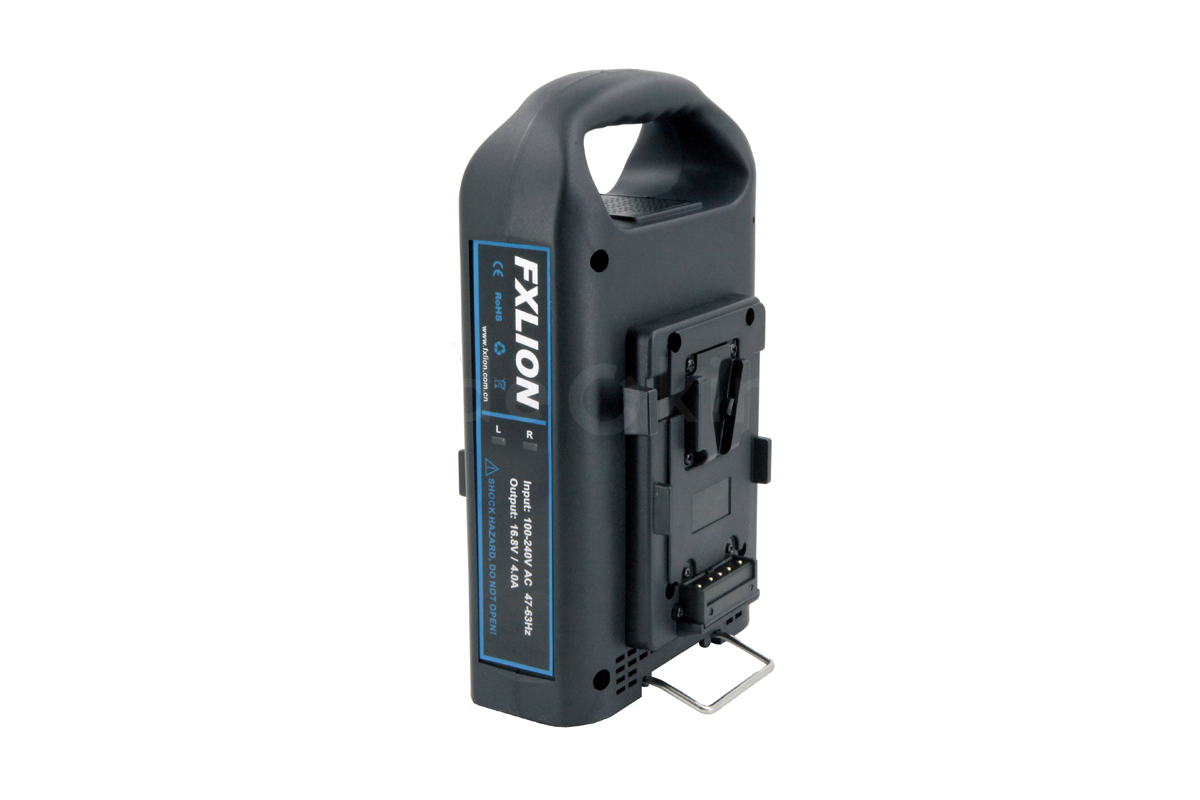 FXLION Dual-channel V-Mount Fast Charger