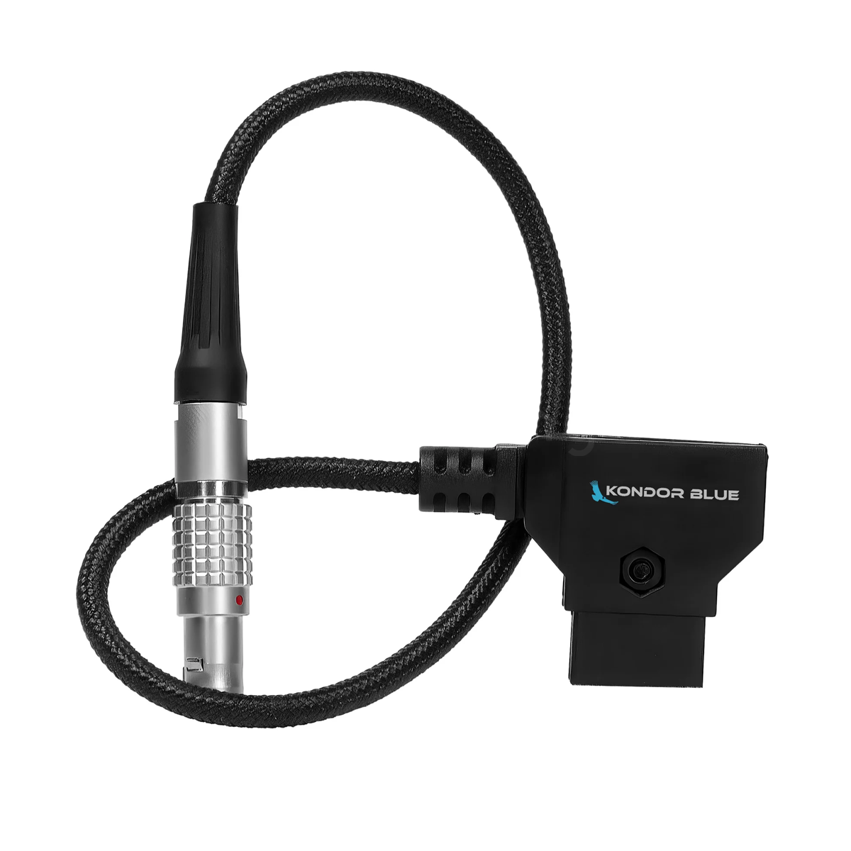 Kondor Blue 10″ D-Tap to Straight LEMO 2 Pin Power Cable for RED KOMODO