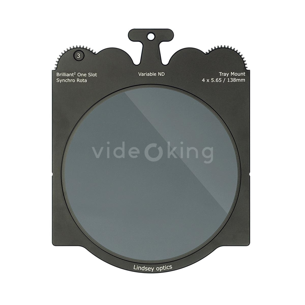 Lindsey Optics Brilliant 4×5.65/138 1-Slot Variable ND Filter