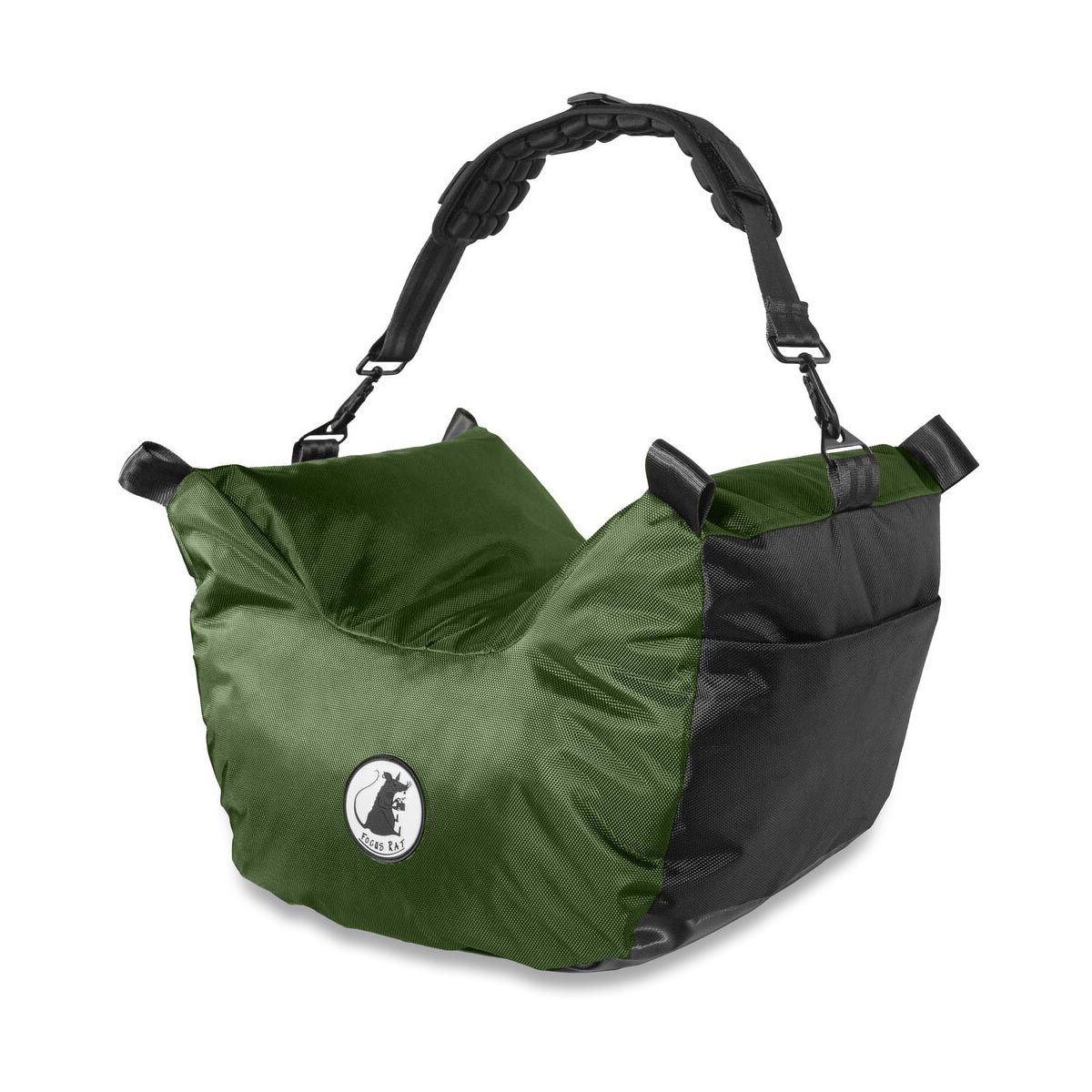 Large Saddle Bag V4 Navy Green-2