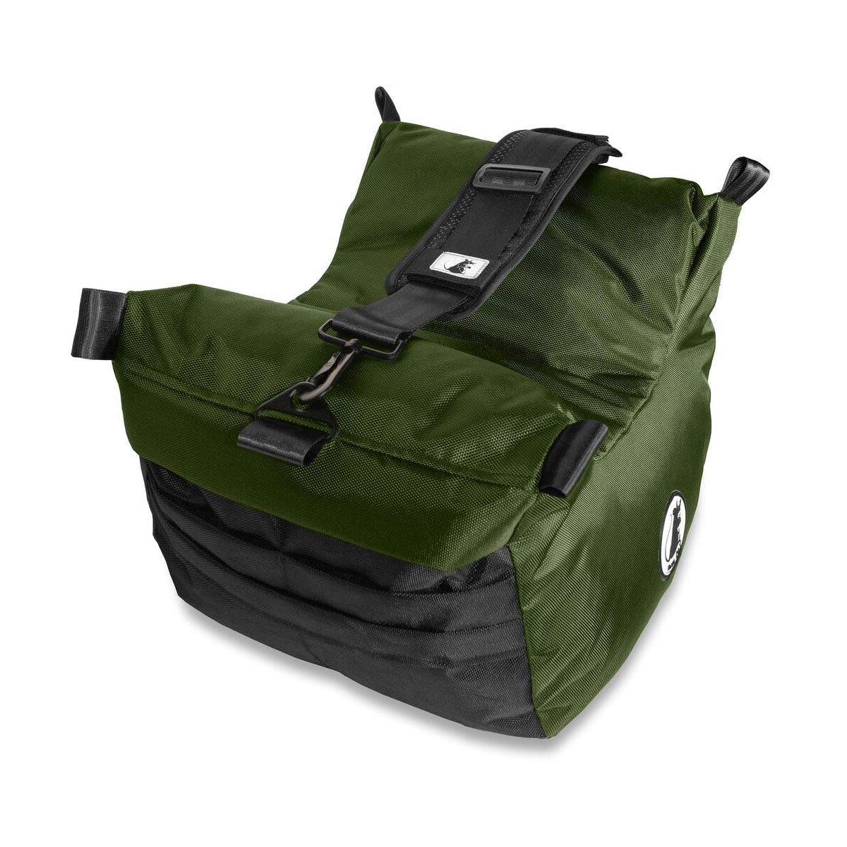 Large Saddle Bag V4 Navy Green-4