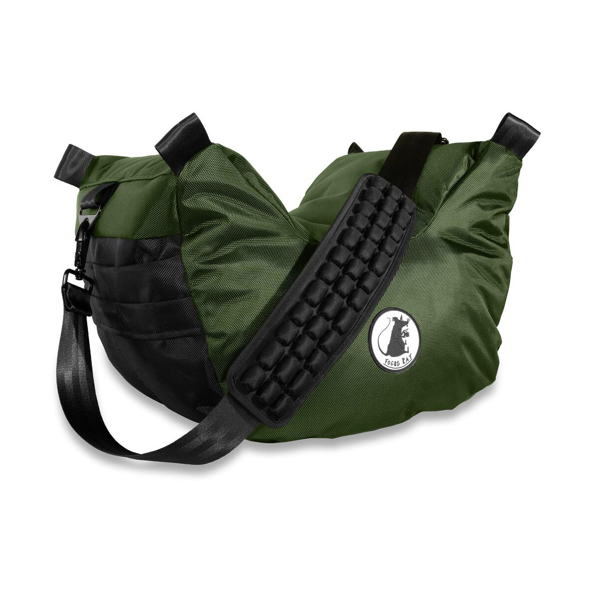 Large Saddle Bag V4 Navy Green-5