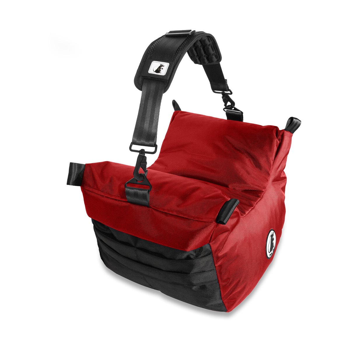 Large Saddle Bag V4 Ruby Red-3