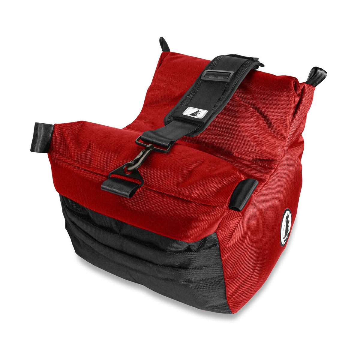 Large Saddle Bag V4 Ruby Red-4