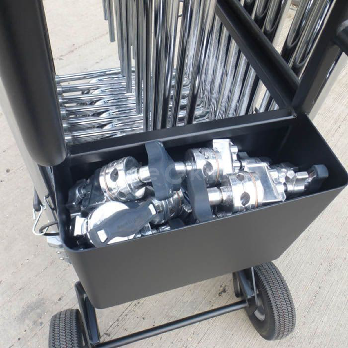 Lomart C-Stand Cart for up to 24 C-Stands _1