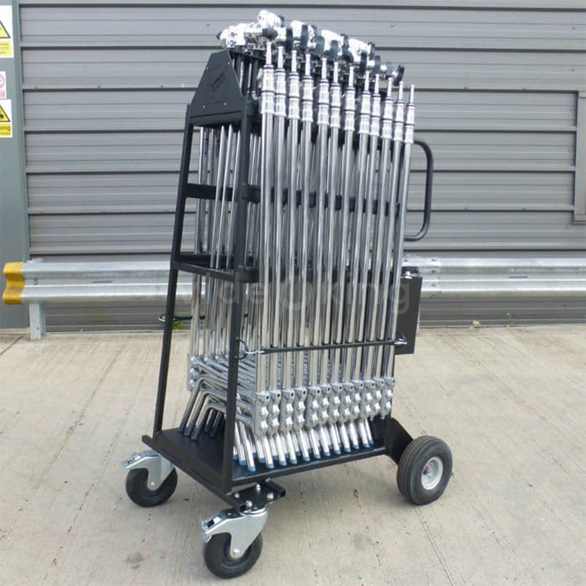 Lomart C-Stand Cart for up to 24 C-Stands _4