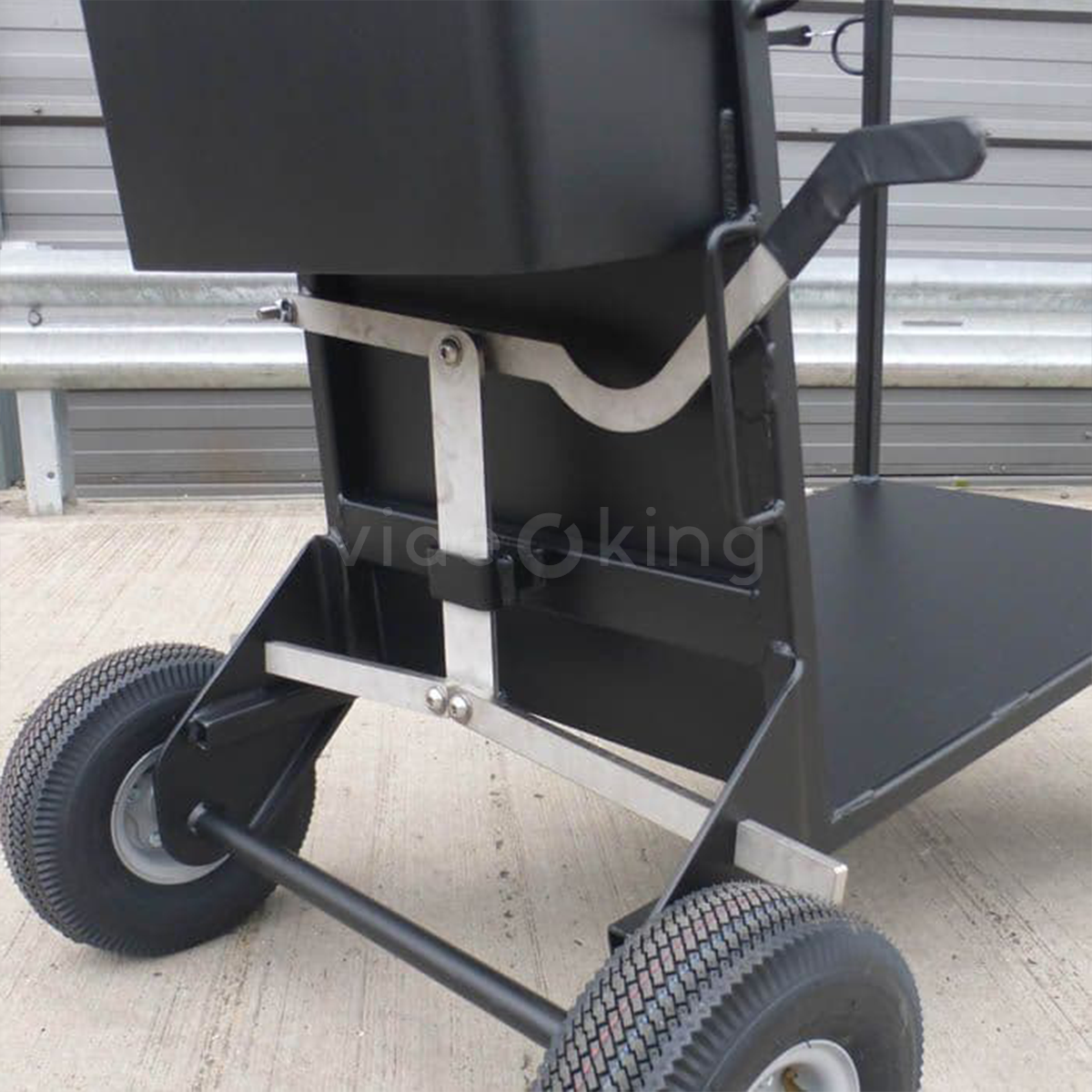 Lomart C-Stand Cart with Brake – up to 24 C-Stands_1