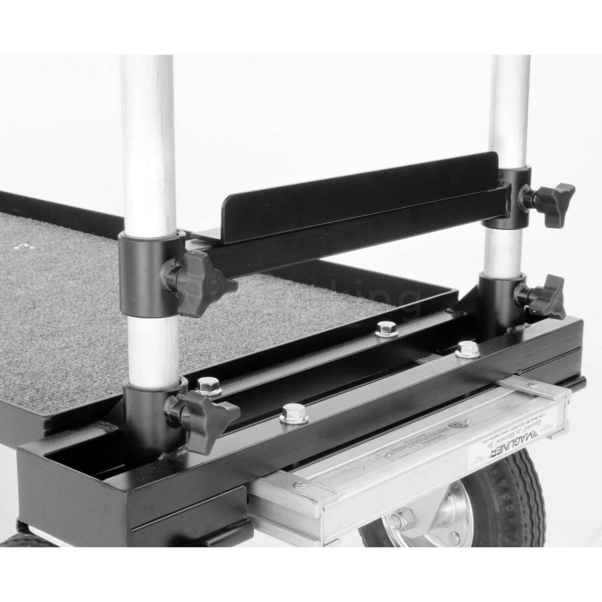 Magliner U-Handle Cross Bar with Universal Receiver