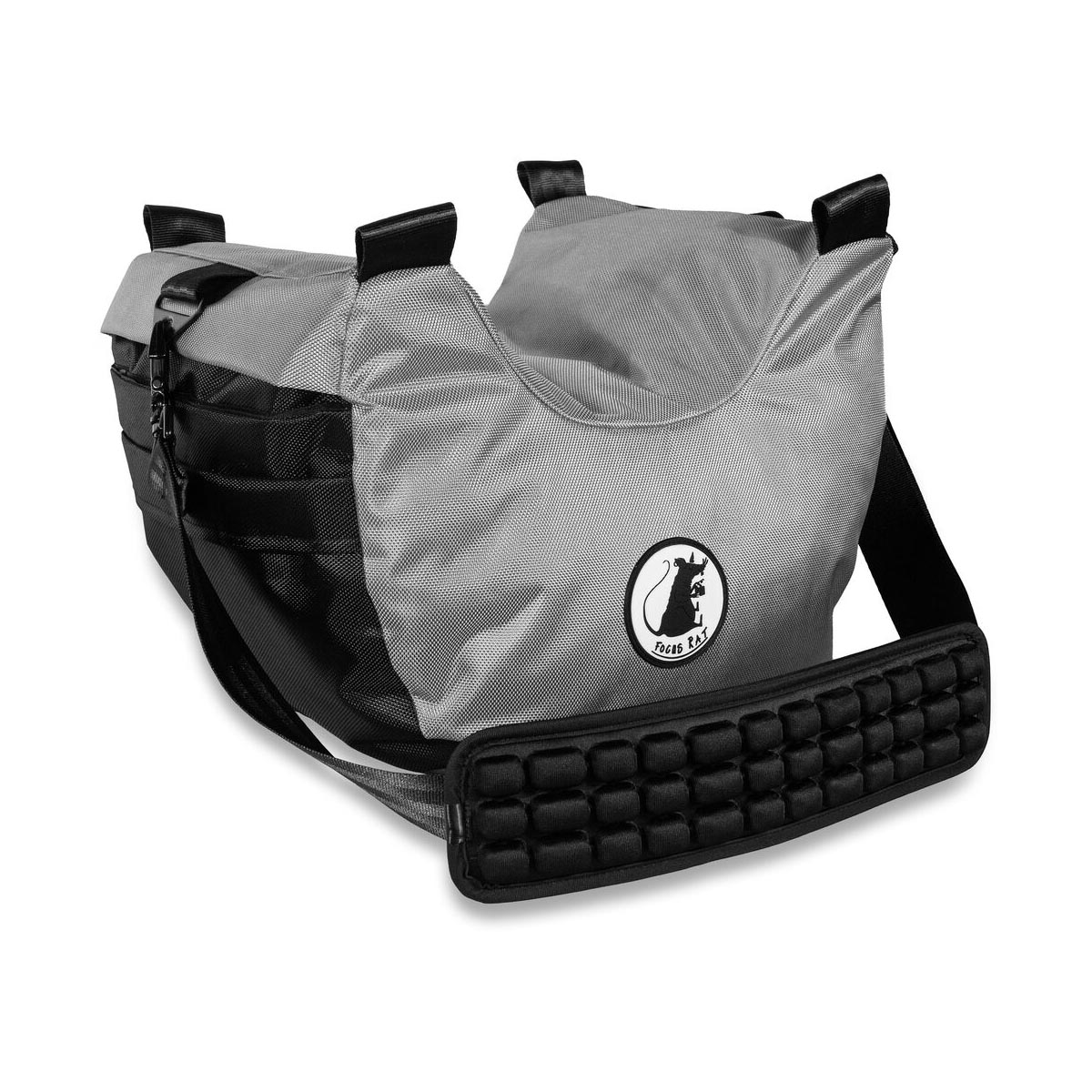 Medium Saddle Bag V4 Platinum Grey-5