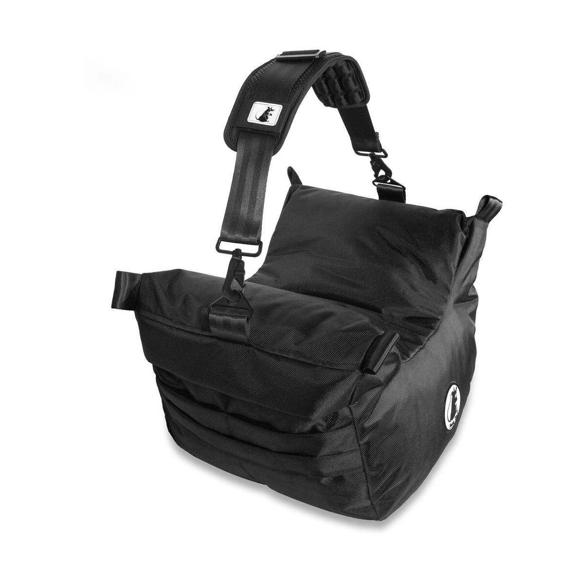 Medium Saddle Bag V4 True Black-4