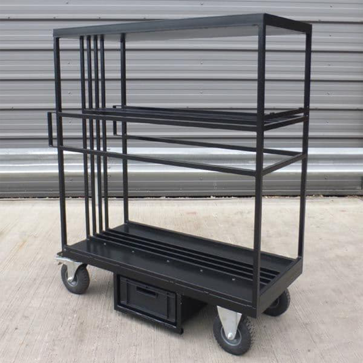 Mini Flag Cart with 1 Euro Crate, up to 28 Flags_2