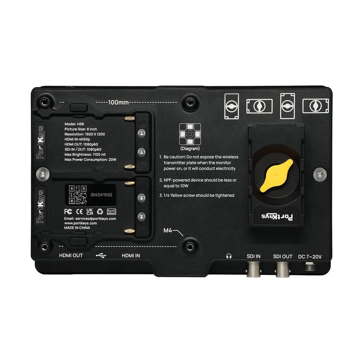 Portkeys HS8 8-1