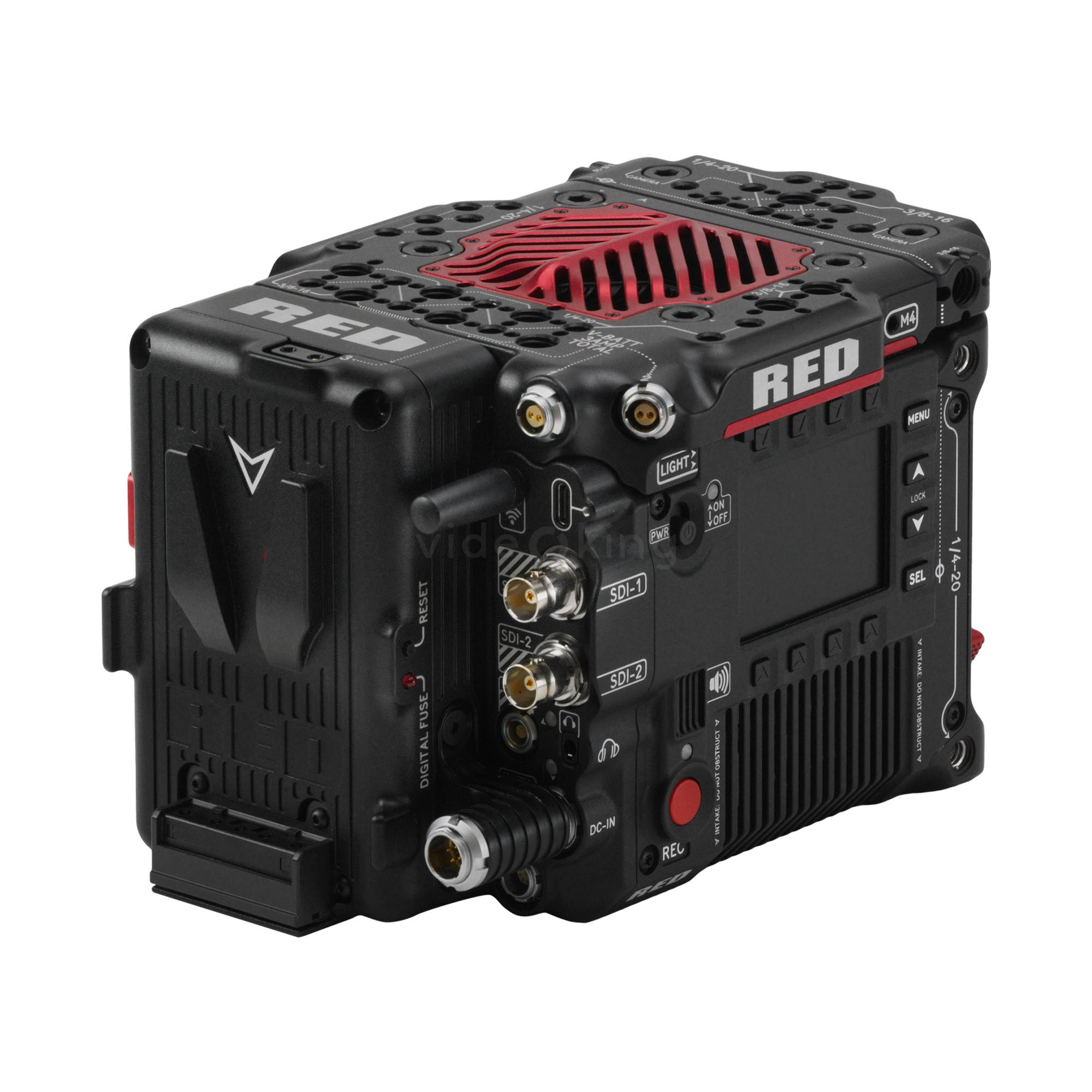 RED V-RAPTOR Tactical Top Plate with Battery Adapter Plus (V-Mount)-7