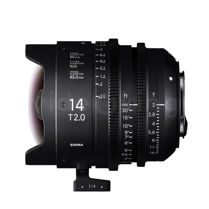 Sigma FF High Speed Prime 14mm T2.0 EF-mount