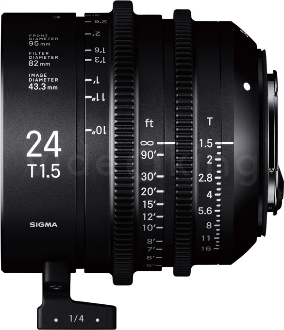 Sigma FF High Speed Prime 24mm T1.5 EF-mount