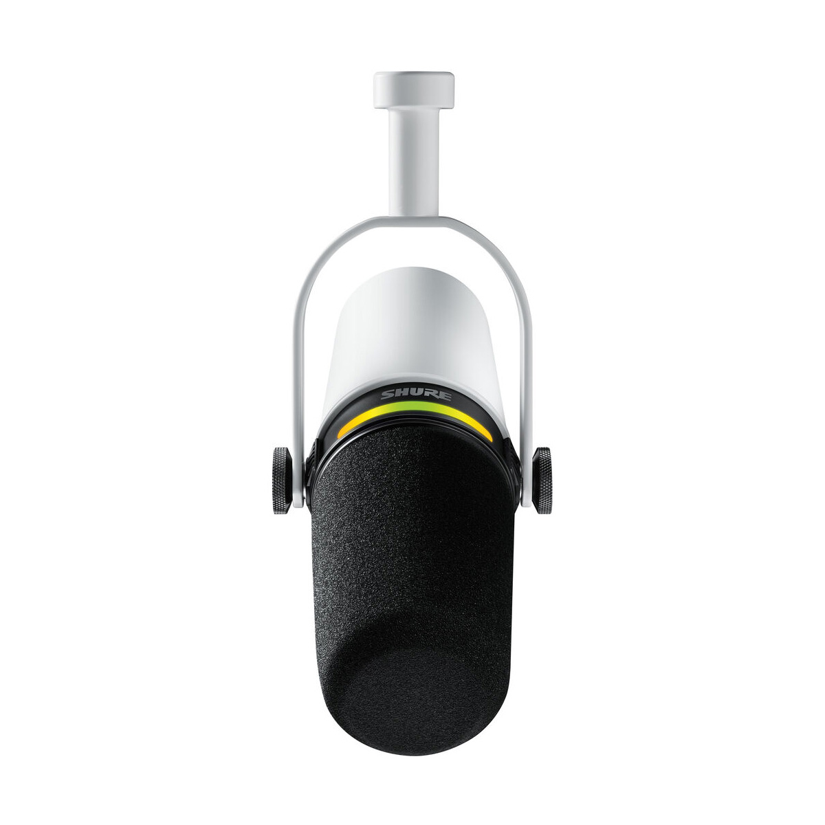 Shure MV7+ Podcast XLR:USB Microphone (White)_2