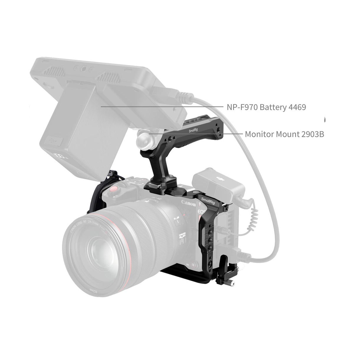 SmallRig Cage Kit for Canon EOS C50 5809-3
