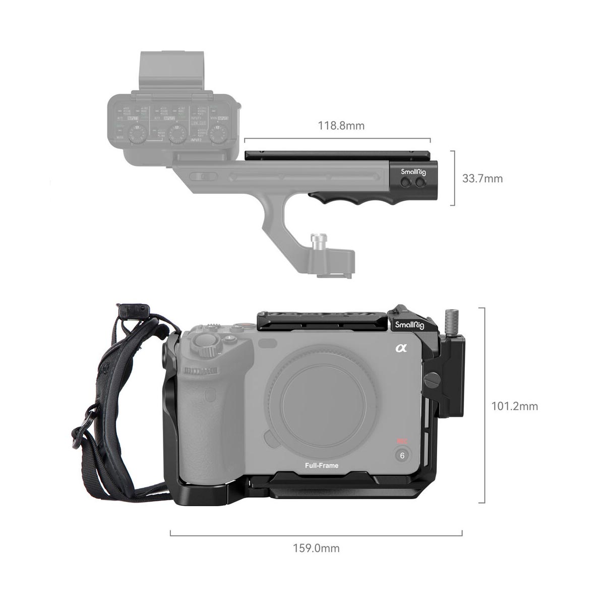 SmallRig Handheld Cage kit For Sony FX3 4184-1