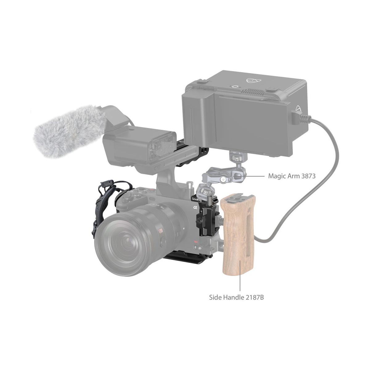 SmallRig Handheld Cage kit For Sony FX3 4184-3