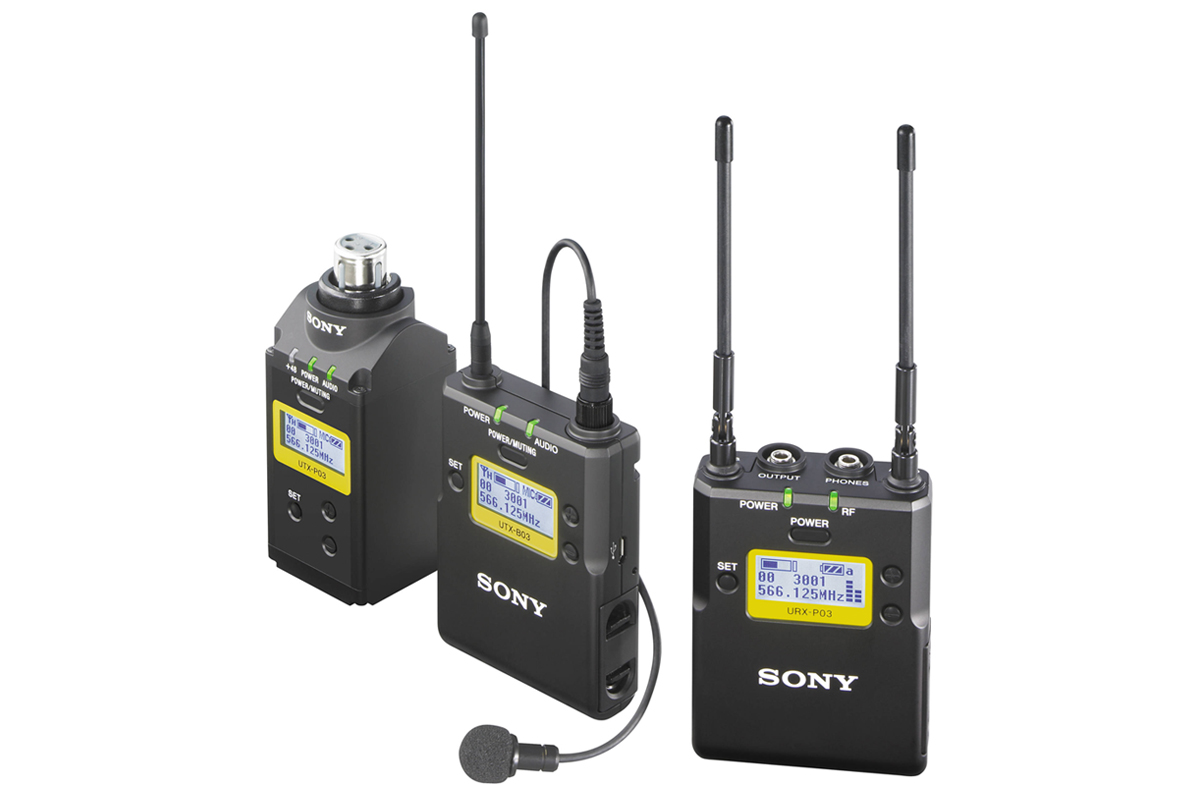 SONY UWP-D16 – wireless microphone package with XLR plug-on transmitter