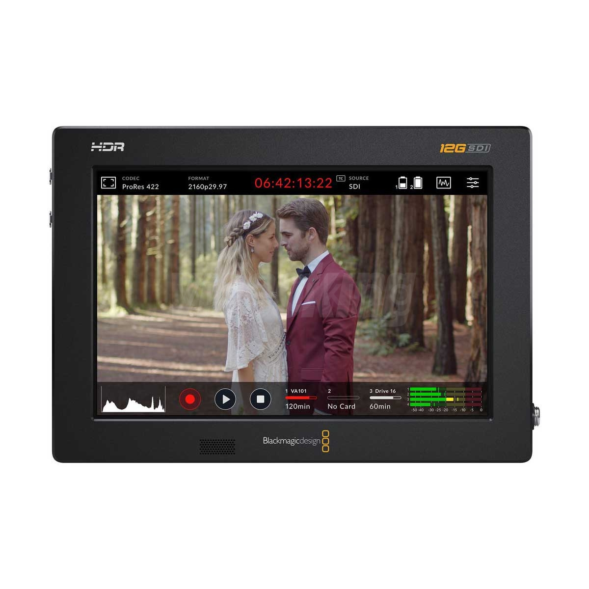 Blackmagic Video Assist 7″ 12G-SDI/HDMI HDR Recording Monitor