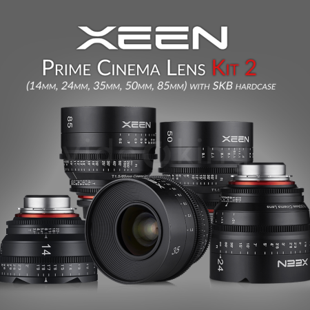 XEEN Prime Cinema Lens Kit 2