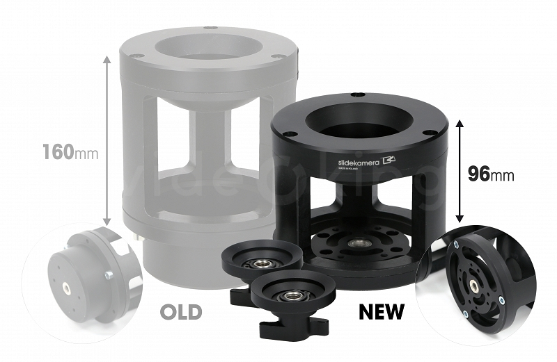 Slidekamera AF-15 adapter for 75mm/100mm half ball