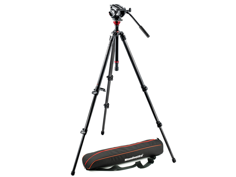Manfrotto MVH500AH + 755CX3 videostativ set