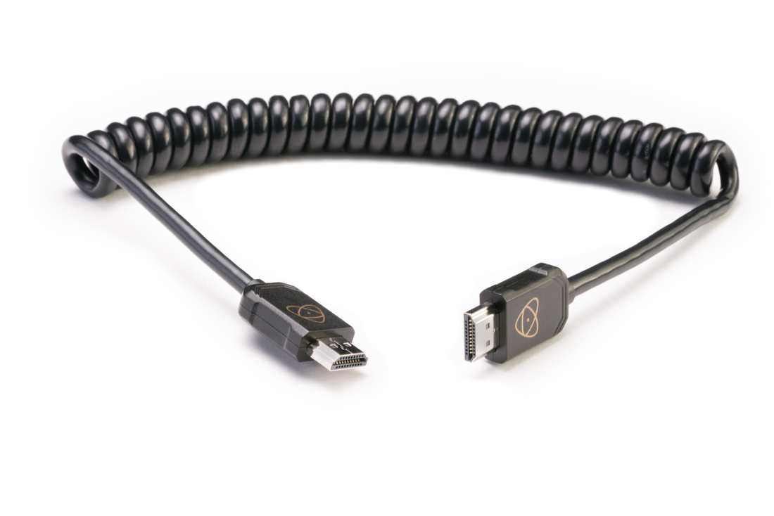 Atomos AtomFlex Coiled Cable – HDMI to HDMI 40cm