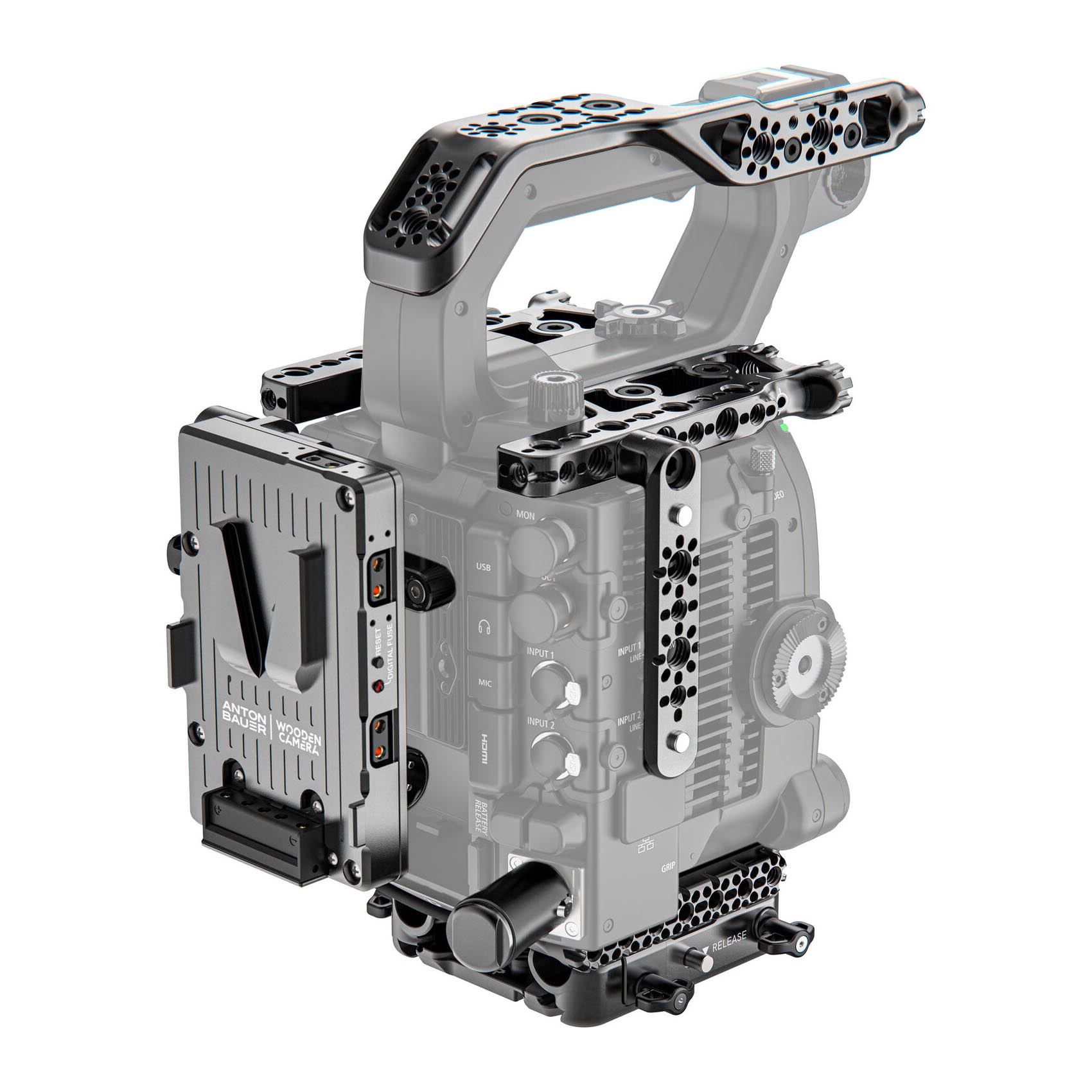 Wooden Camera Core Accessory System for Canon EOS C400 (VM)-1