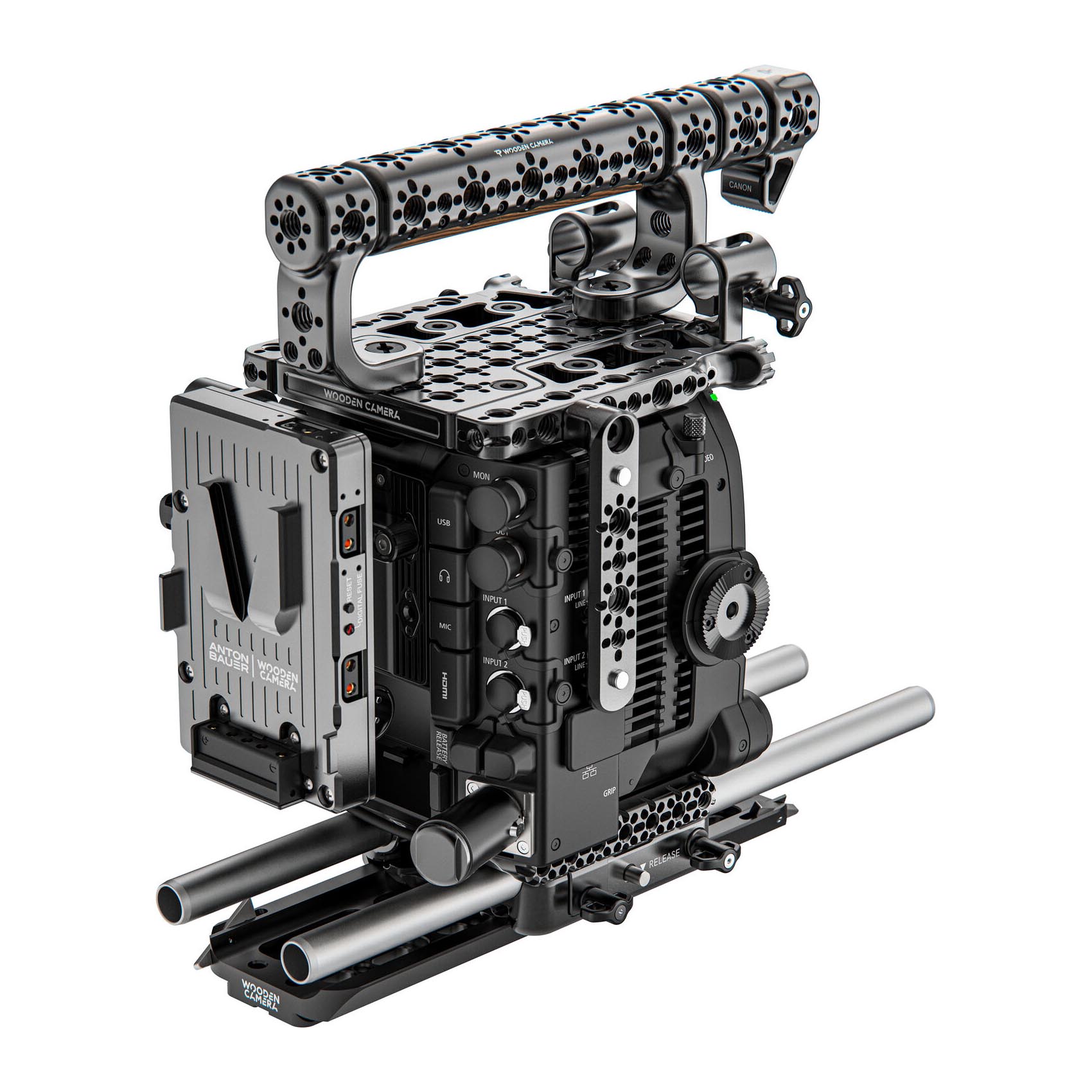 Wooden Camera Elite Accessory System for Canon EOS C400 (VM)-4